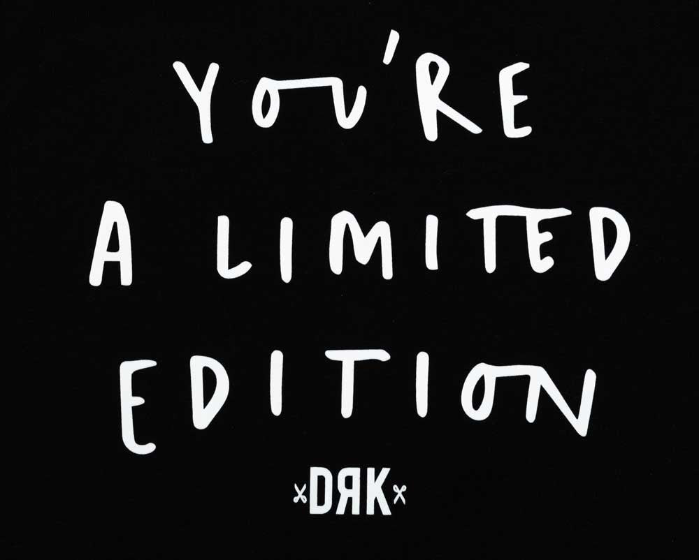 Rövid ujjú póló Dorko DRK &quot;You're a limited edition&quot; mintával-4