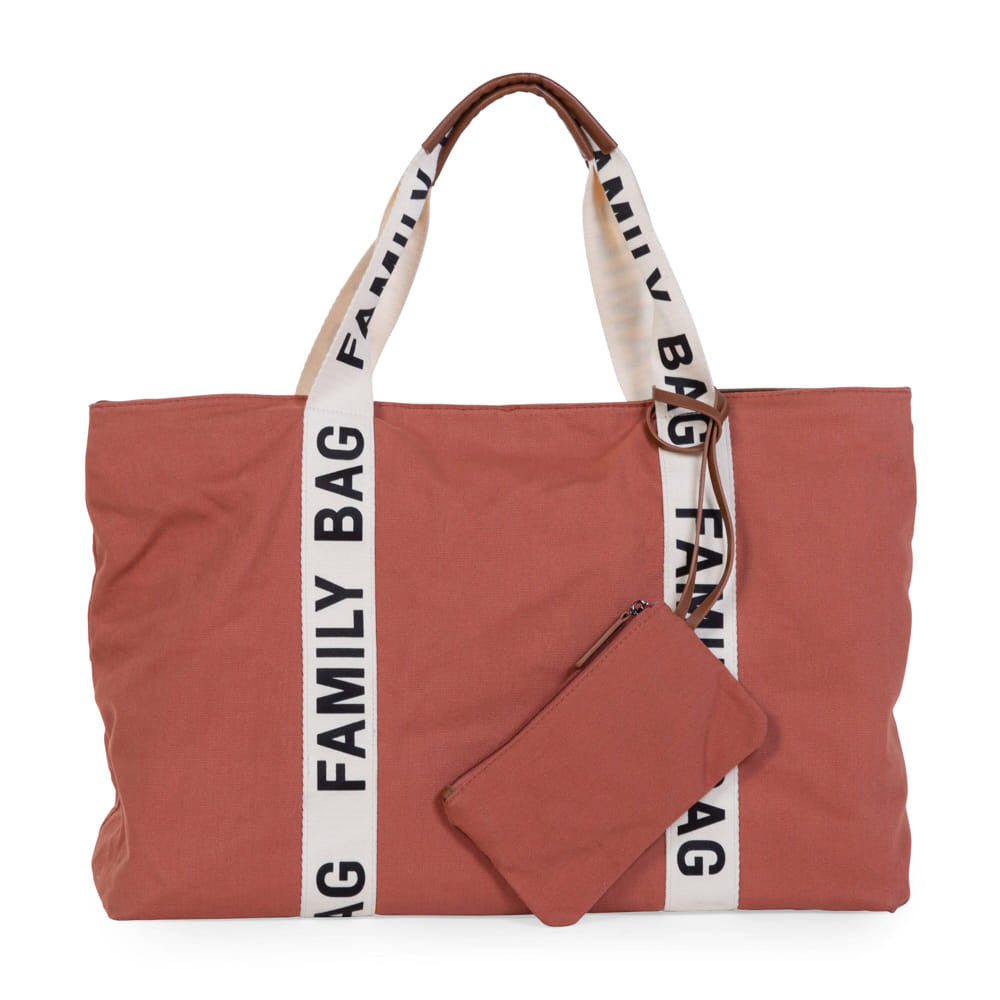 Childhome &quot;Family Bag&quot; Táska - Vászon Terracotta-0